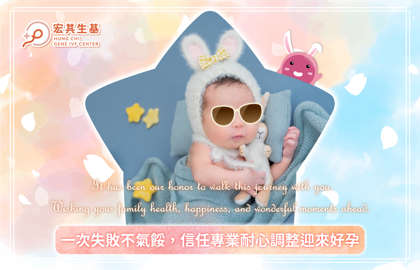 一次失敗不氣餒，信任專業耐心調整迎來好孕